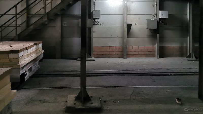 Fahrweg Schiebebuehne Pressen Hangseite